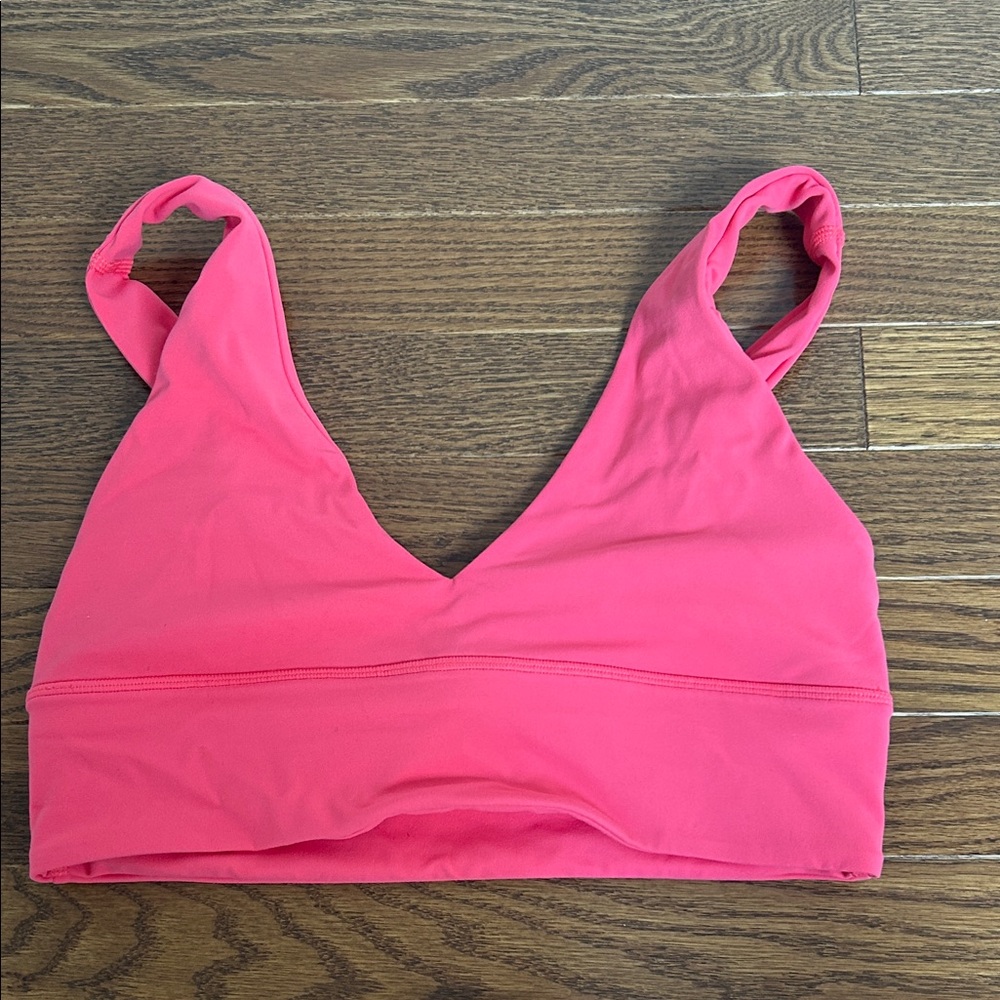 Vibrant Pink V-Align Bra